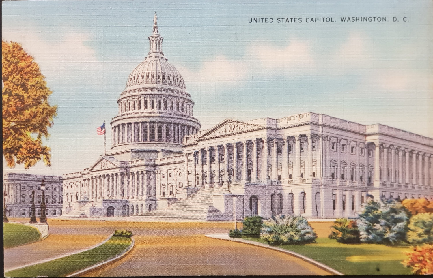 (image for) postcard USA - DC - District of Columbia #0002